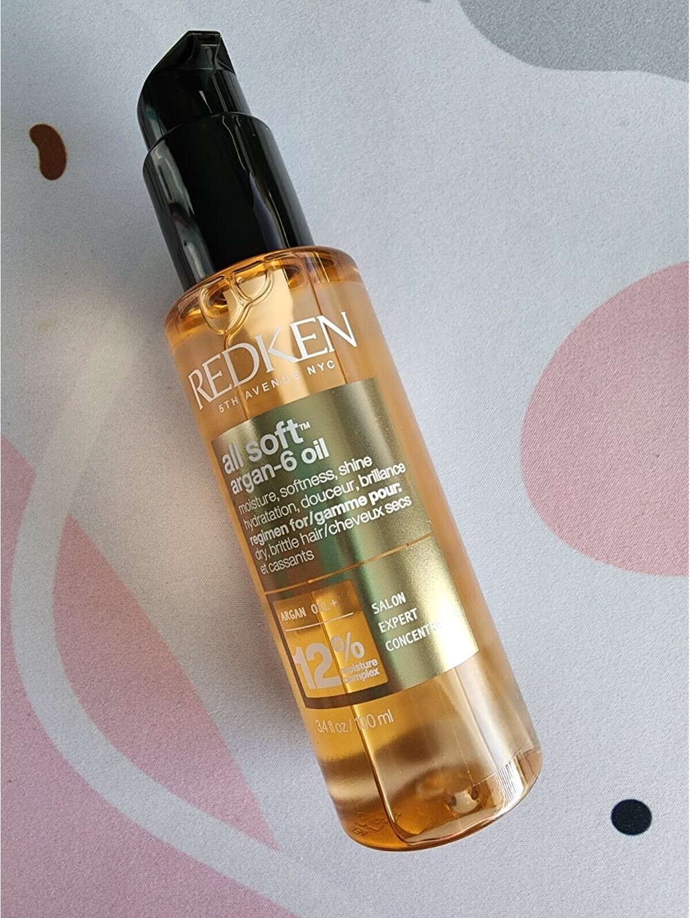 Redken All Soft Argan-6 Oil Hair Treatment Elixir